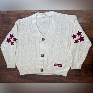 Taylor Swift Taylor’s Version Red Album Cardigan, 
Condition: NEW
Size: (M/L)